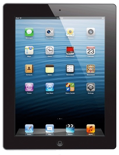 iPad 4 16 GB Nero Wi-Fi + Cell grade B