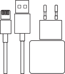 Kit Cavo lightning + Alimentatore