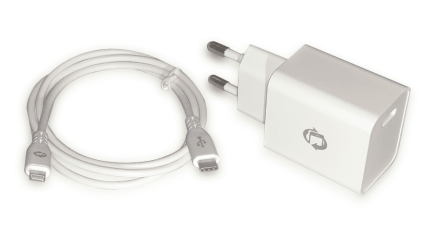 Kit Ricarica Veloce 4X per iPhone e iPad (Cavo + Alimentatore)