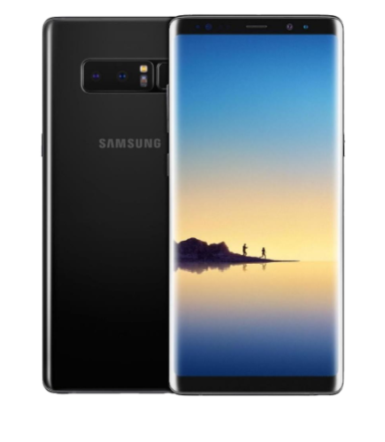 Samsung Note 8 Midnight Black