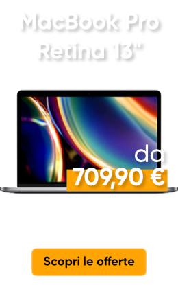 Prezzo Black Friday MacBook Pro Retina 13"